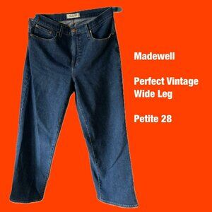 Madewell Perfect Vintage Wide-Leg Jean in Fairdale Wash